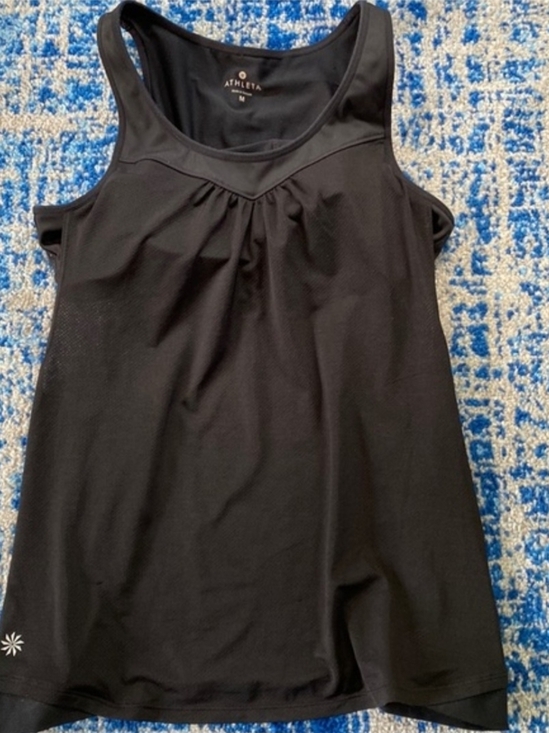 Athleta Tops - Athleta Black Scoop-Neck Performance Tank Top